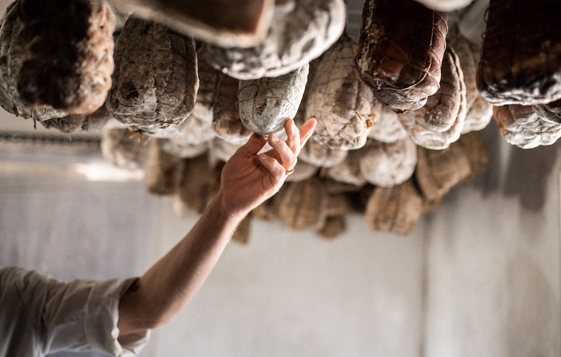 Veal Saucisson - Westcombe Charcuterie - Pipers Farm