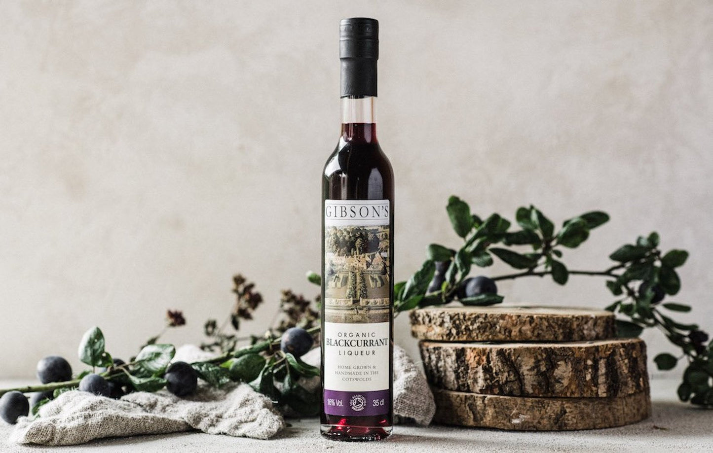 Organic Blackcurrant Liqueur