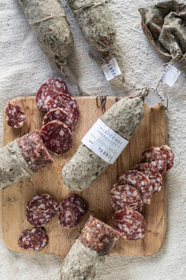 Veal Finocchiona - Westcombe Charcuterie - Pipers Farm 