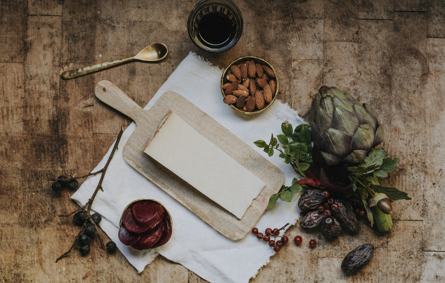 Quicke's Goats' Milk Clothbound Cheese