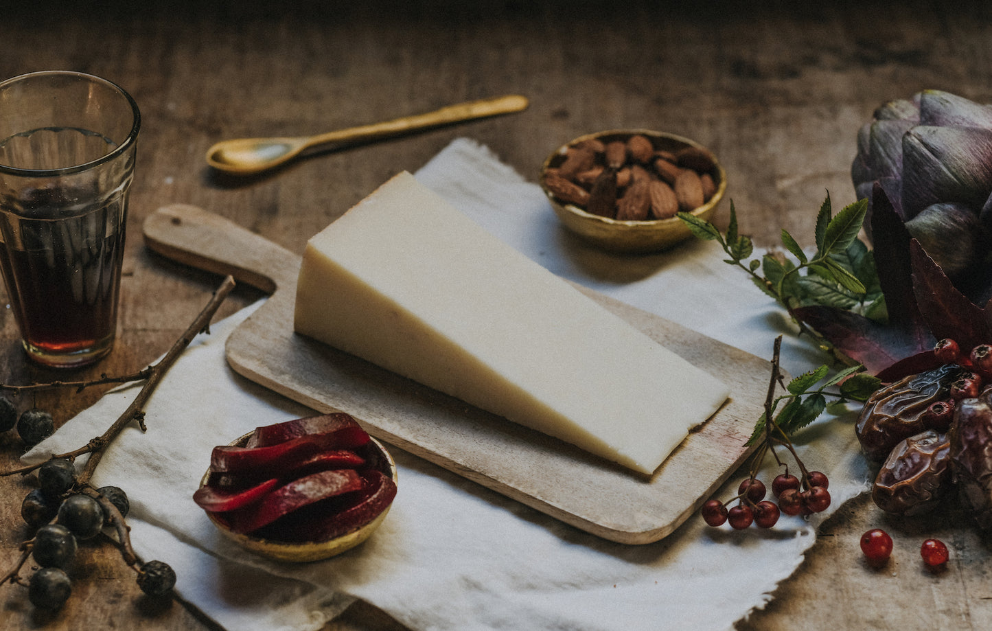 Quicke's Goats' Milk Clothbound Cheese